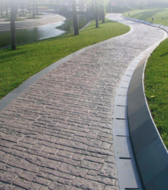 艺术压印地坪 艺术压印地坪